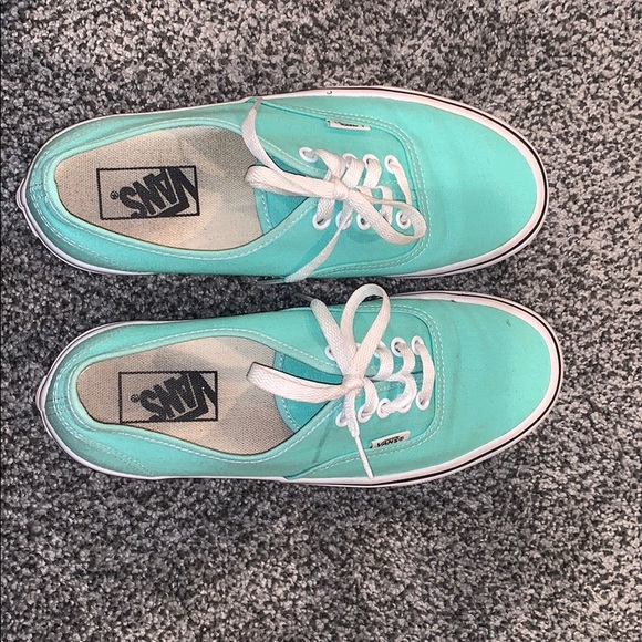 Turquoise vans - Picture 1 of 5